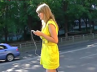Clip for paramours of red pants upskirts